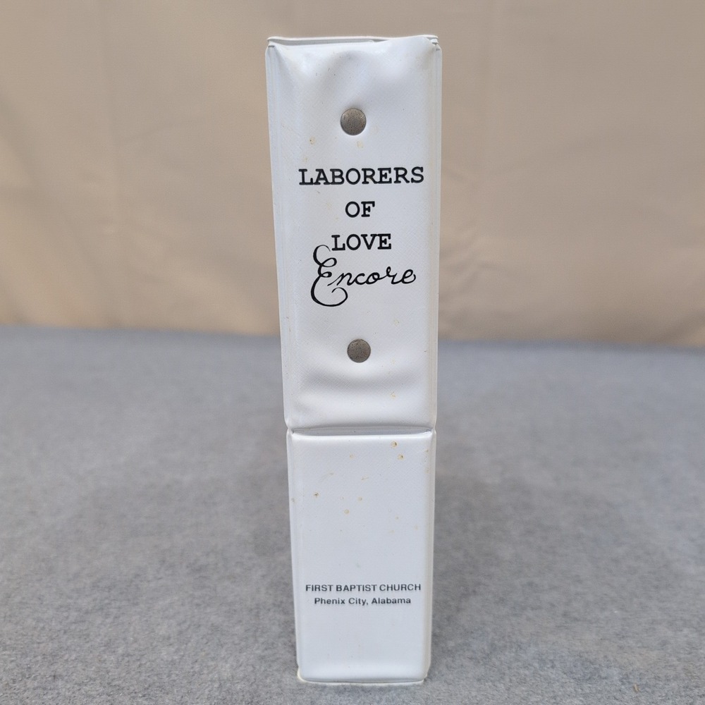 First Baptist Church Phenix City Alabama Laborers of Love Encore Cookbook 1992 - Picture 2 of 4